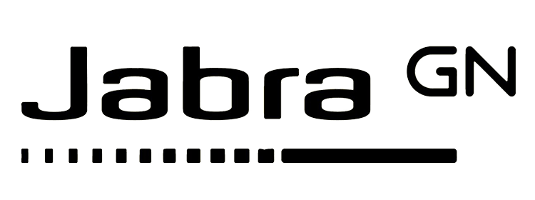 Logo of Jabra GN in black.