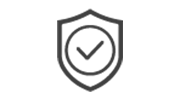 Warranty icon symbolizing product protection.